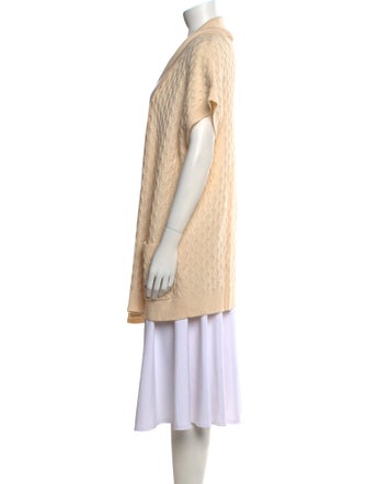 Lafayette 148 Wool Open Front Sweater