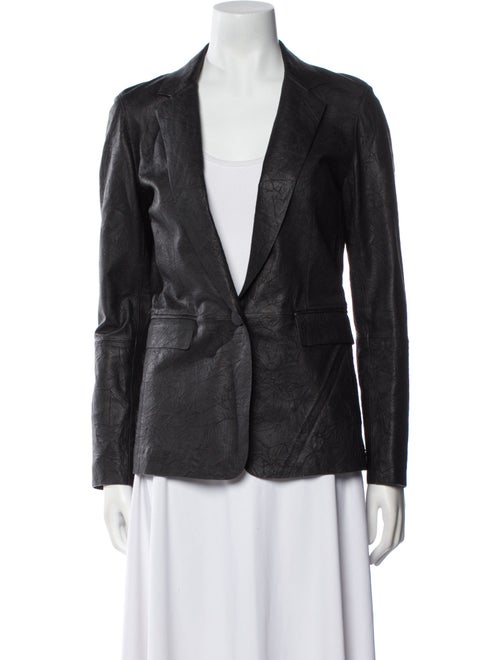 Lafayette 148 Lambskin Blazer
