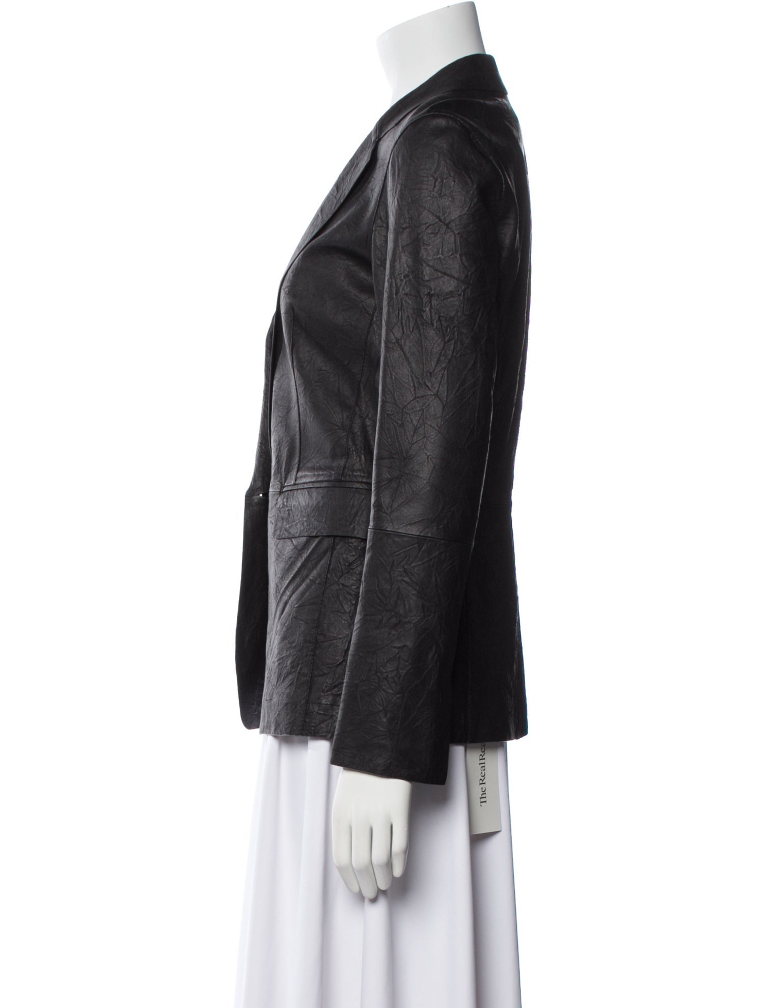 Lafayette 148 Lambskin Blazer
