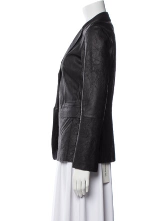 Lafayette 148 Lambskin Blazer