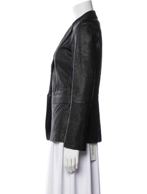 Lafayette 148 Lambskin Blazer