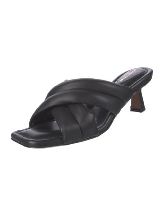 Lafayette 148 Leather Slides