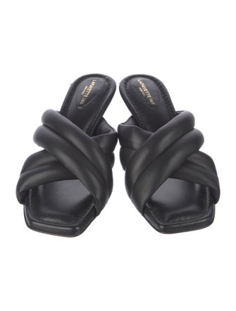 Lafayette 148 Leather Slides