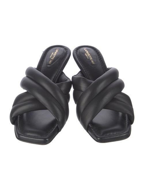 Lafayette 148 Leather Slides