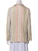 Lafayette 148 Linen Striped Blazer