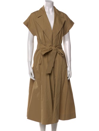 Lafayette 148 V-Neck Long Dress