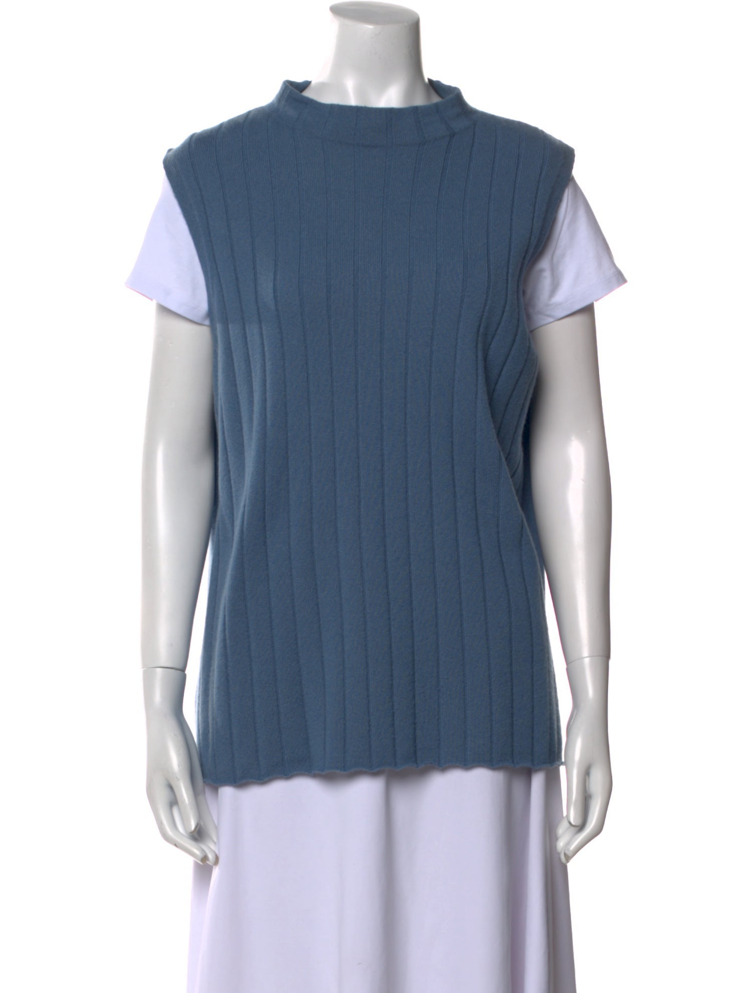 Lafayette 148 Cashmere Mock Neck Sweater