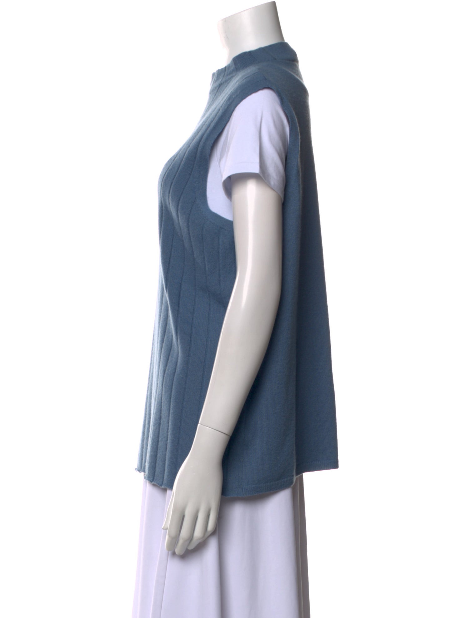 Lafayette 148 Cashmere Mock Neck Sweater