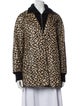 Lafayette 148 Animal Print Coat