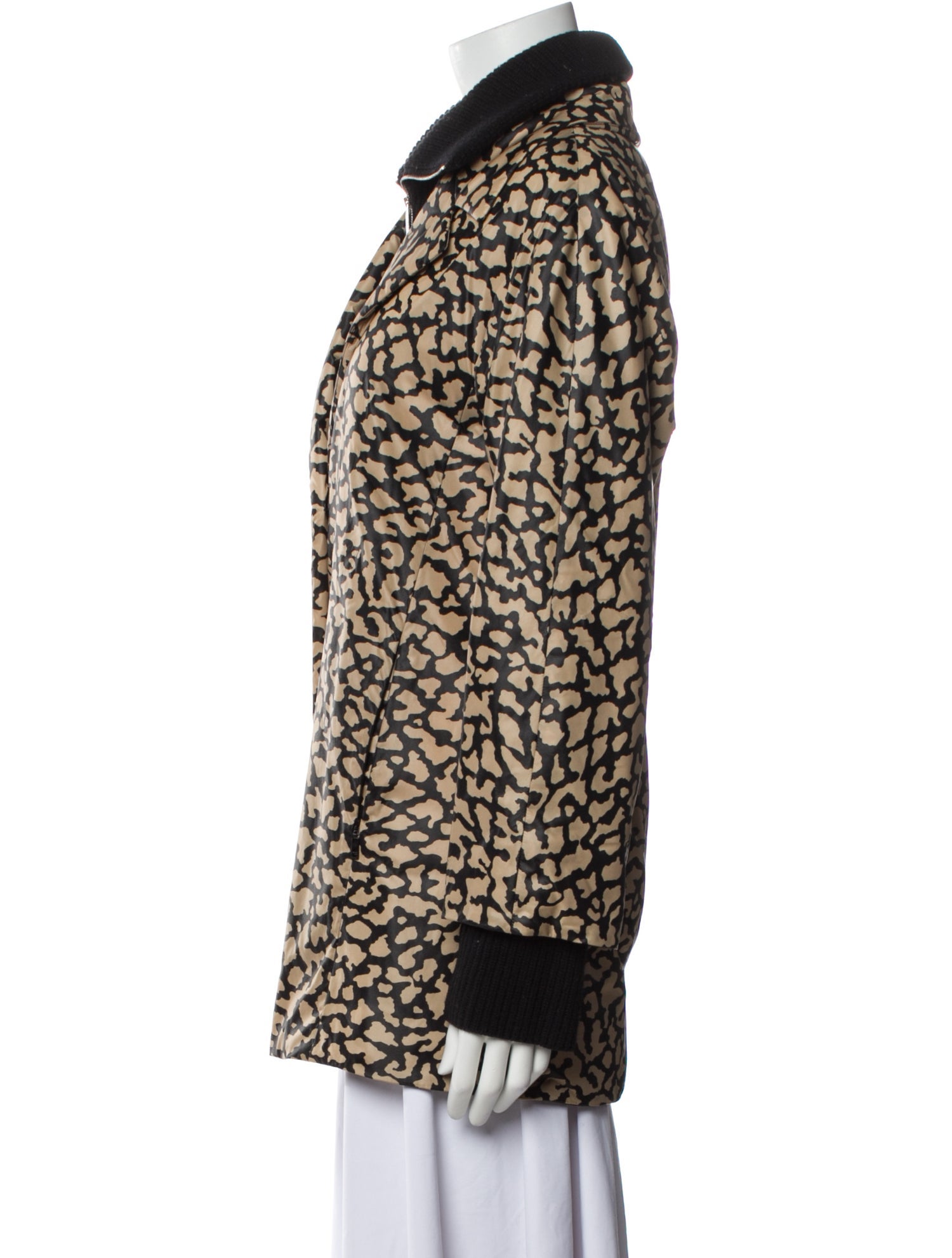 Lafayette 148 Animal Print Coat