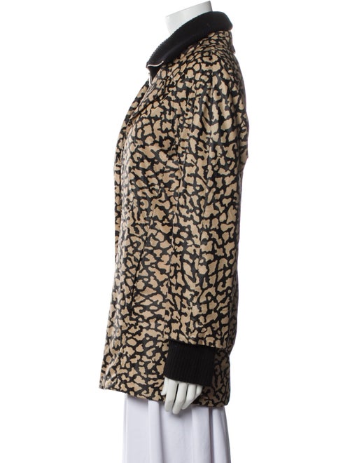 Lafayette 148 Animal Print Coat