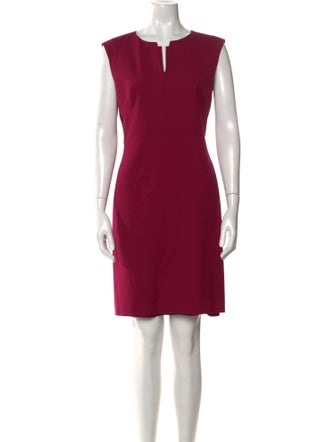 Lafayette 148 Wool Knee-Length Dress