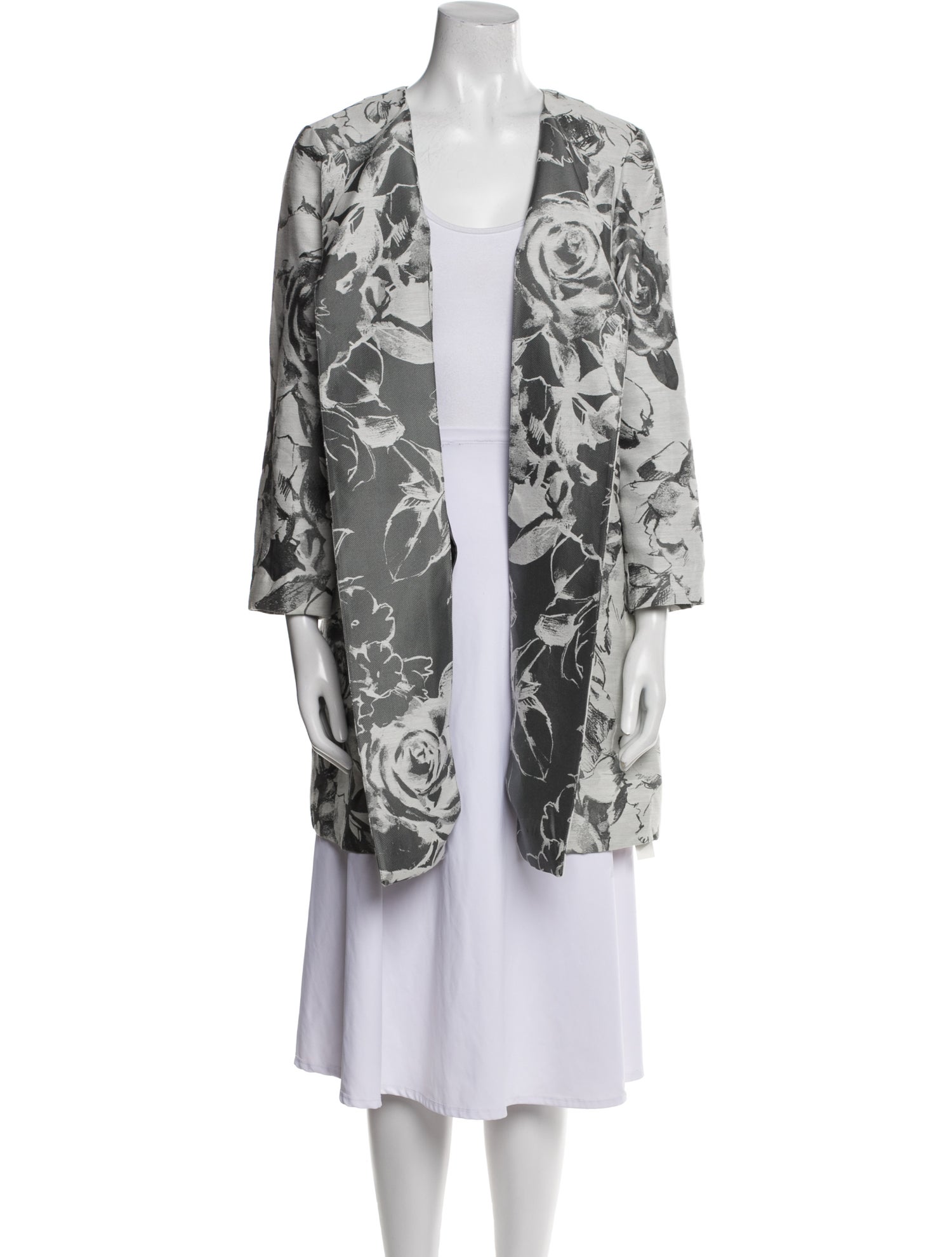 Lafayette 148 Printed Evening Jacket