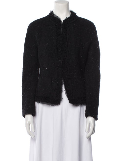 Lafayette 148 Wool Tweed Pattern Evening Jacket