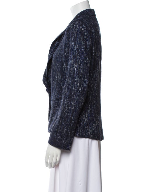 Lafayette 148 Virgin Wool Printed Blazer