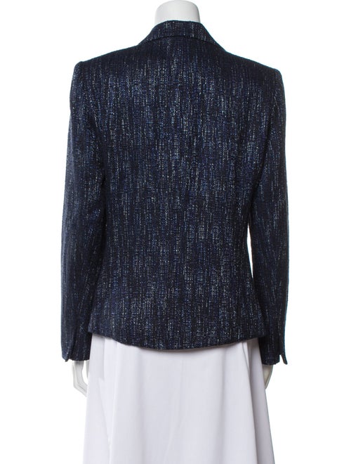 Lafayette 148 Virgin Wool Printed Blazer