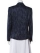 Lafayette 148 Virgin Wool Printed Blazer