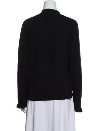 Lafayette 148 Cashmere Mock Neck Sweater