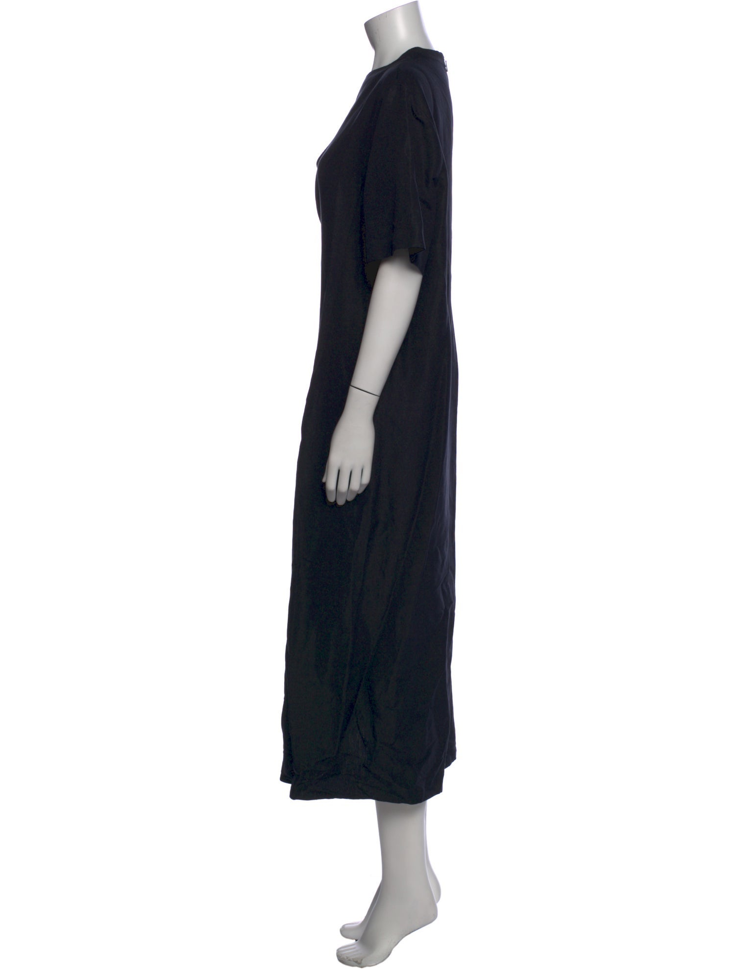 Lafayette 148 V-Neck Long Dress