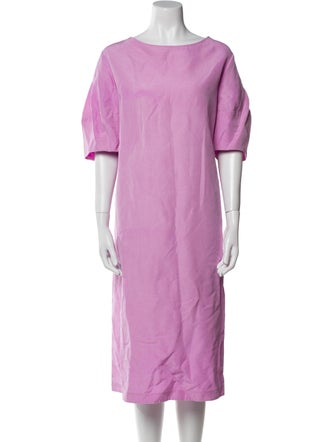 Lafayette 148 Silk Midi Length Dress