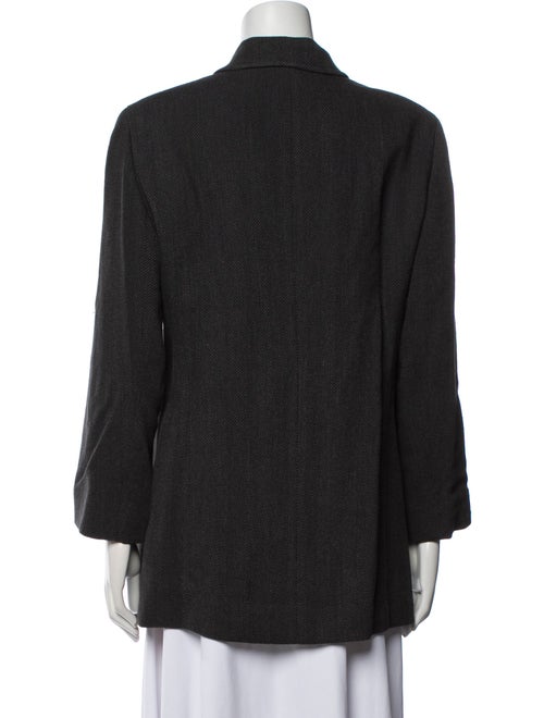 Lafayette 148 Virgin Wool Striped Coat