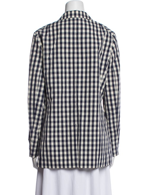 Lafayette 148 Plaid Print Blazer