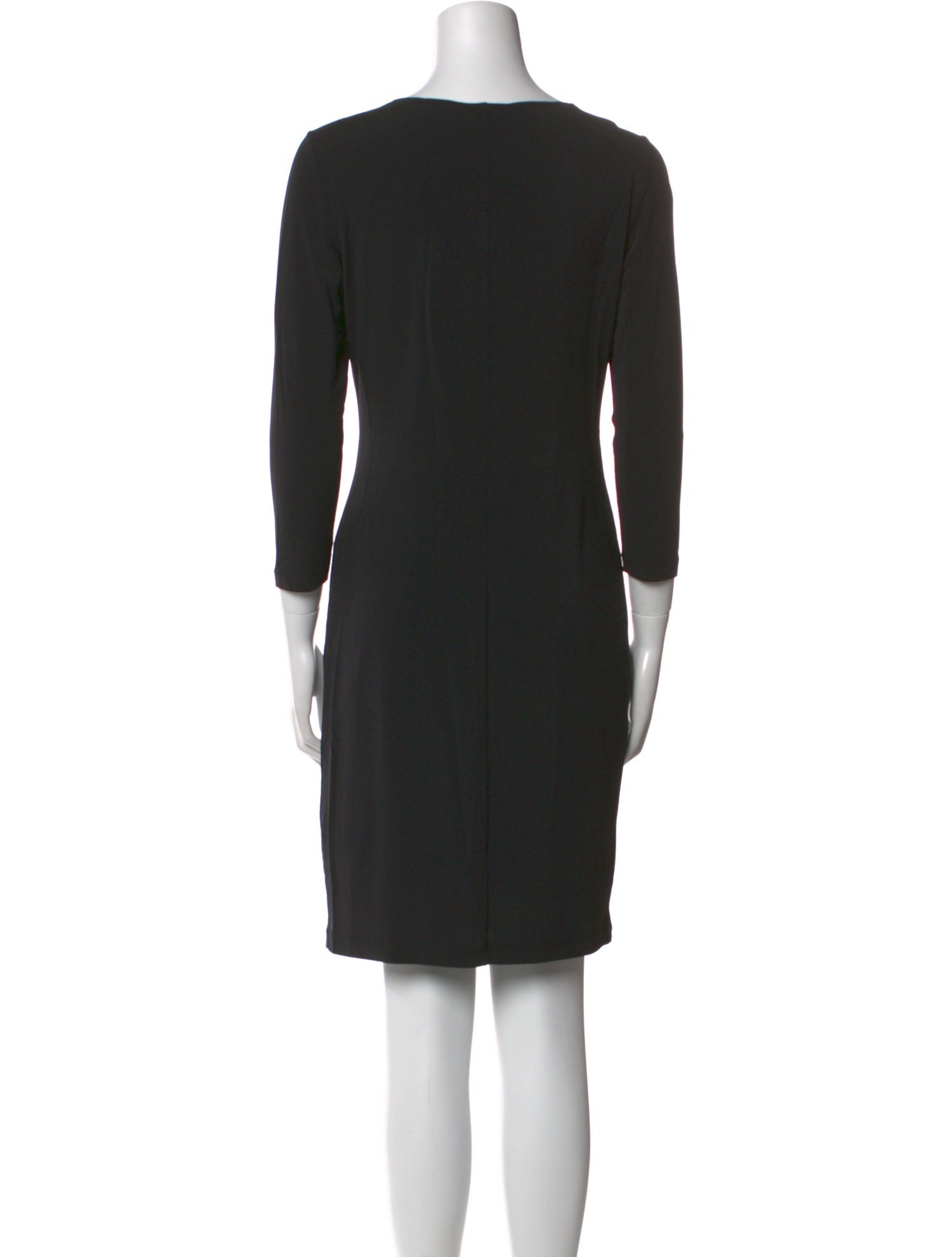 Lafayette 148 Scoop Neck Mini Dress