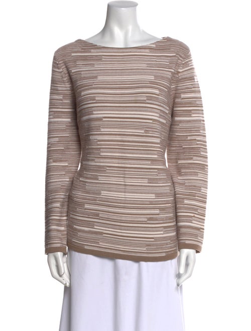 Lafayette 148 Wool Striped Sweater