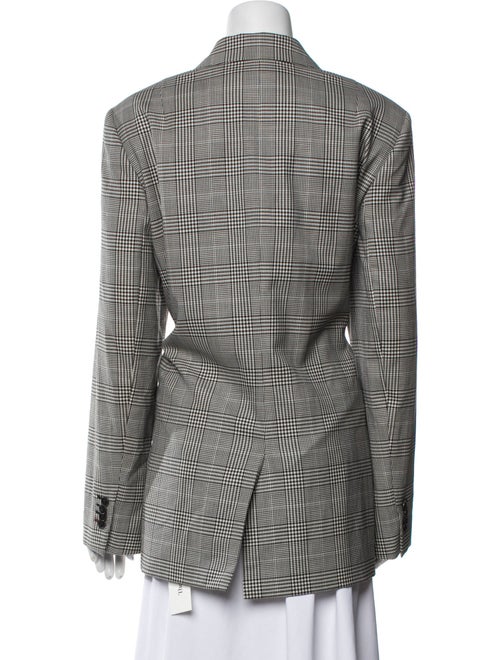 Lafayette 148 Wool Houndstooth Print Blazer