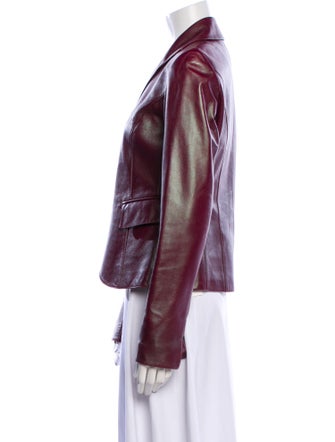 Lafayette 148 Leather Evening Jacket