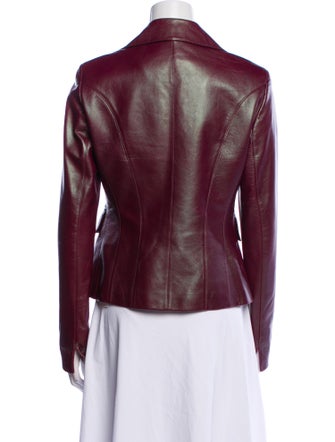Lafayette 148 Leather Evening Jacket