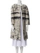 Lafayette 148 Plaid Print Coat