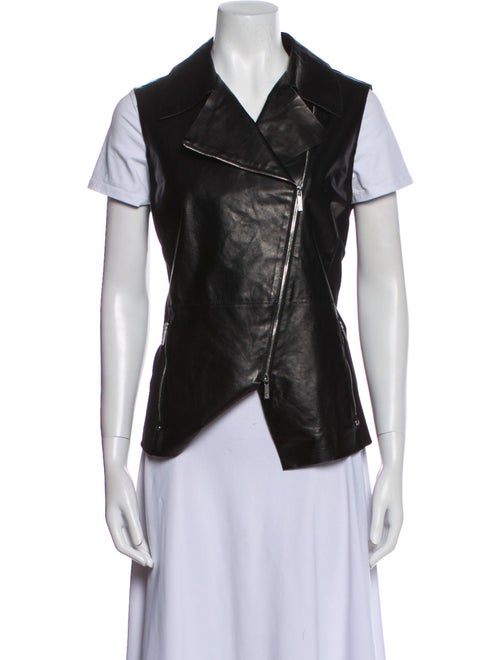 Lafayette 148 Leather Vest