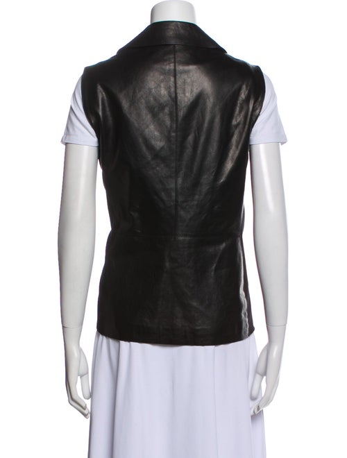 Lafayette 148 Leather Vest