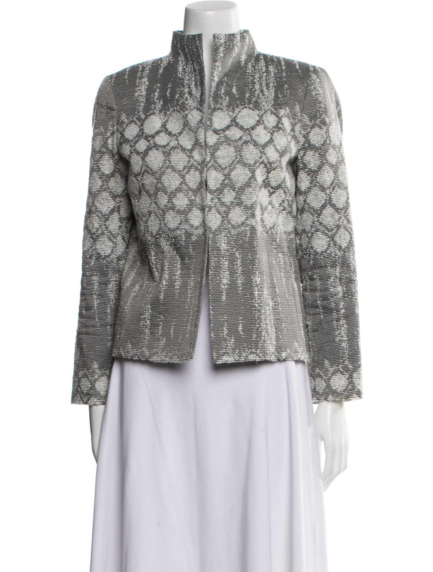 Lafayette 148 Tweed Pattern Jacket