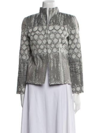 Lafayette 148 Tweed Pattern Jacket