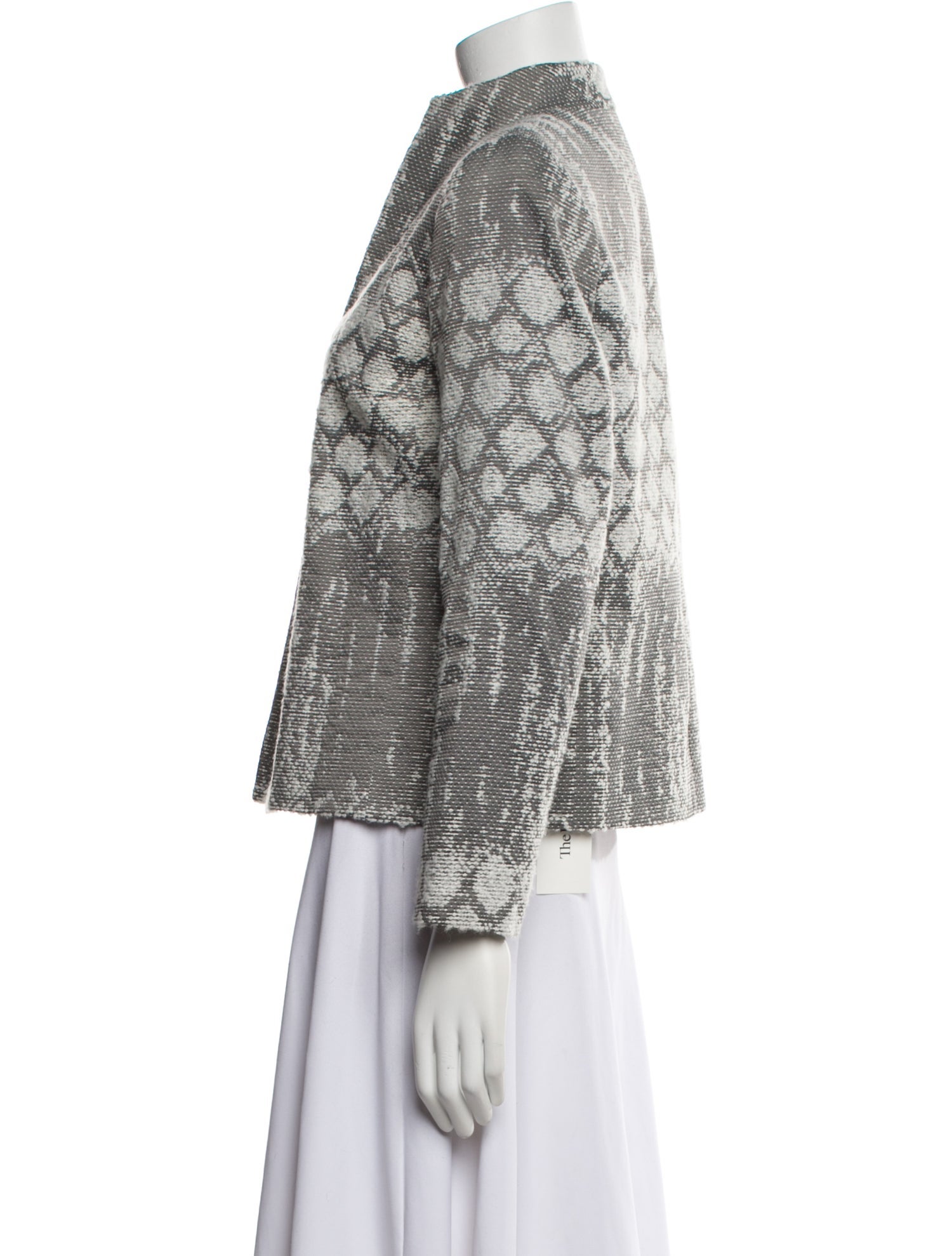 Lafayette 148 Tweed Pattern Jacket