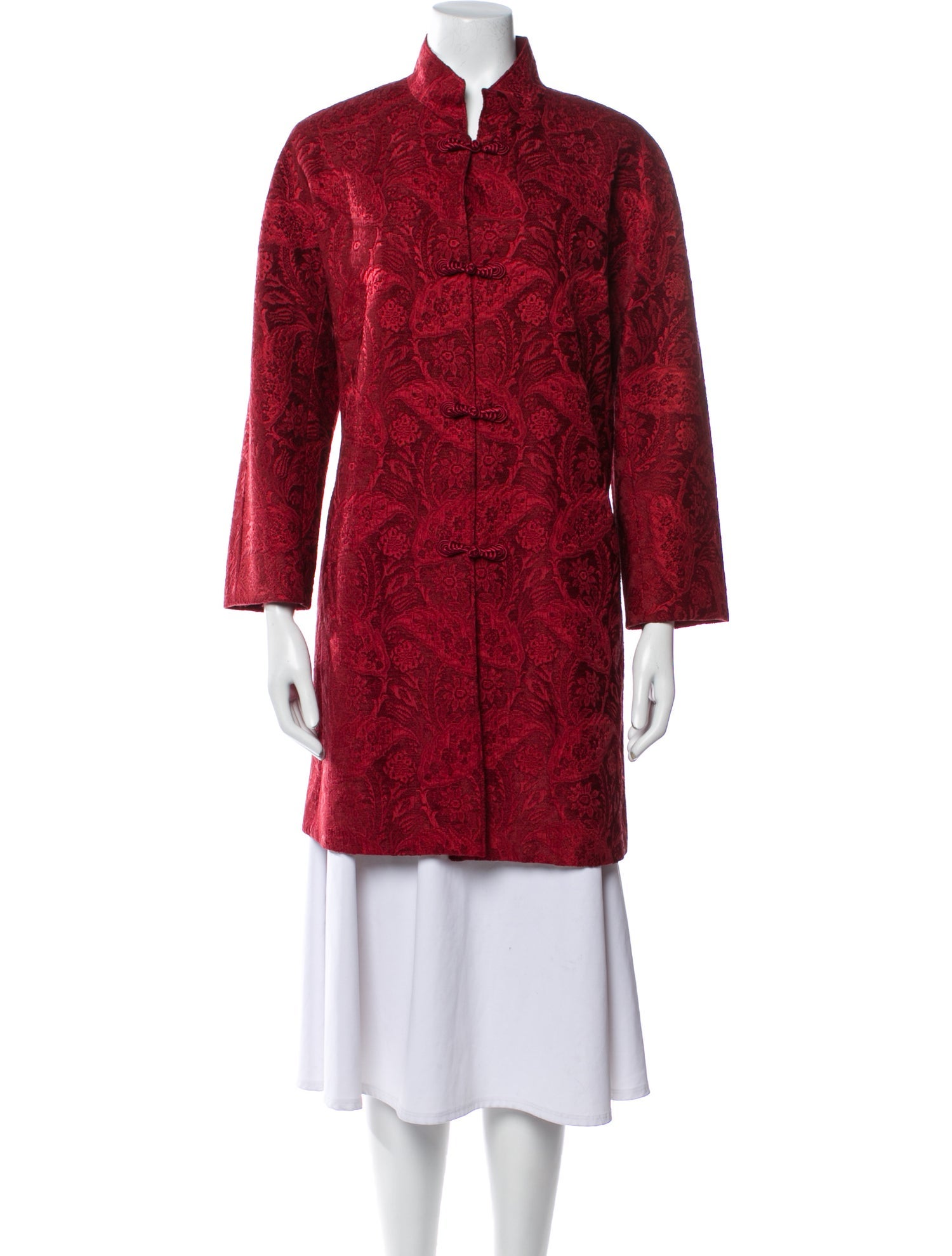Lafayette 148 Jacquard Paisley Print Evening Jacket