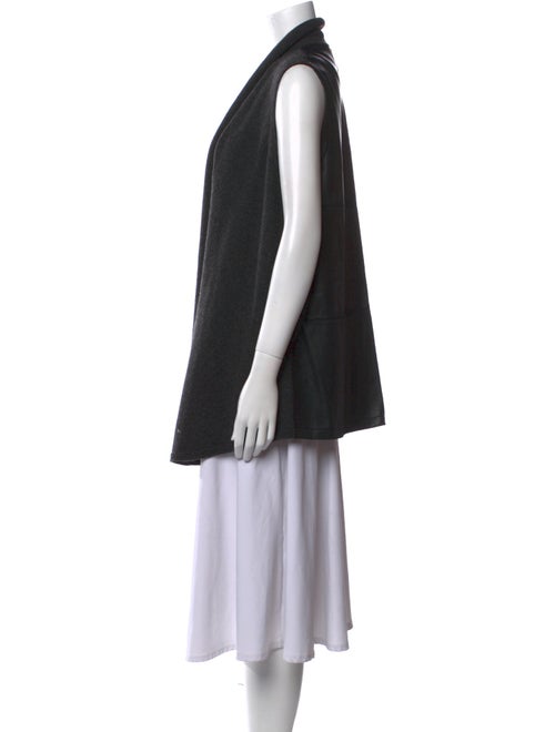 Lafayette 148 Cashmere Open Front Sweater