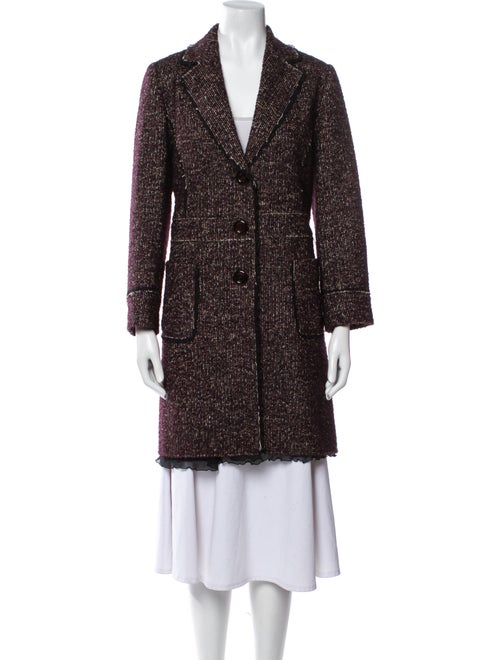 Lafayette 148 Tweed Pattern Coat