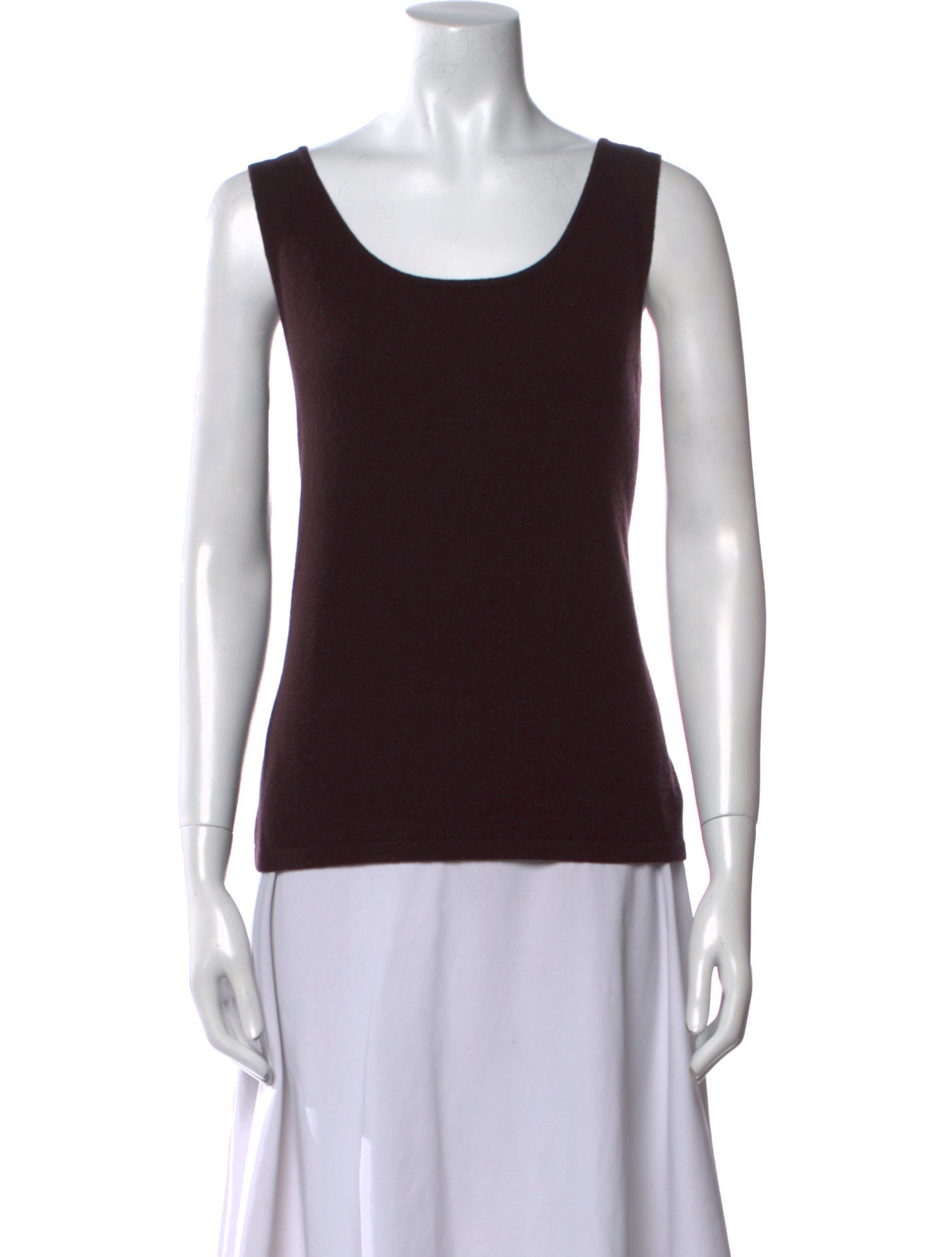 Lafayette 148 Cashmere Scoop Neck Sweater