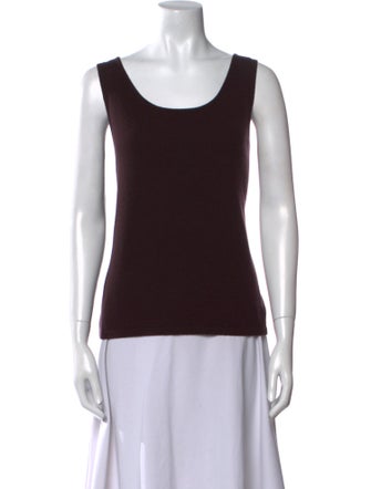 Lafayette 148 Cashmere Scoop Neck Sweater