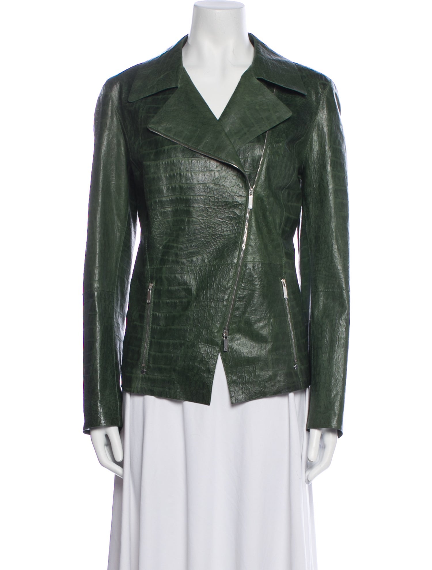 Lafayette 148 Leather Biker Jacket w/ Tags