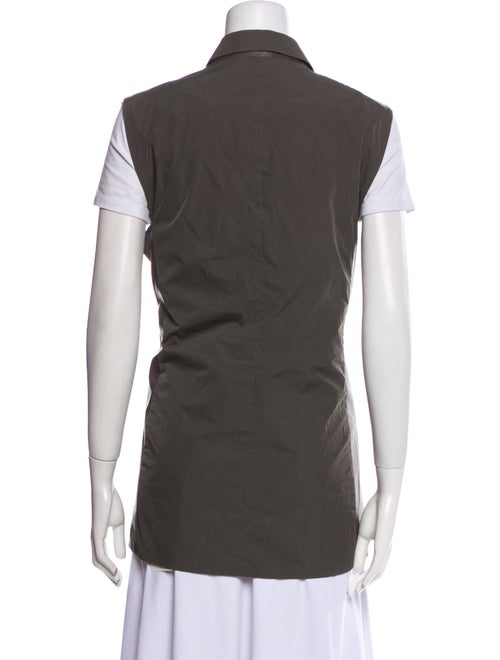 Lafayette 148 Leather Vest