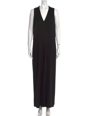 Lafayette 148 V-Neck Jumpsuit