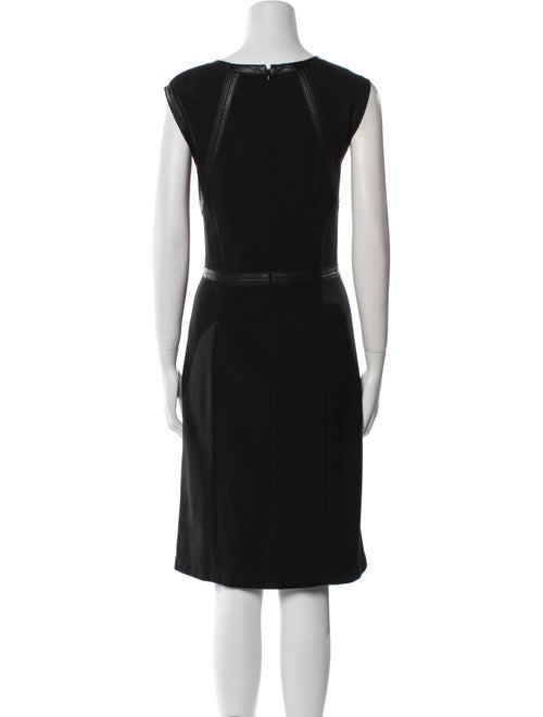 Lafayette 148 Bateau Neckline Knee-Length Dress