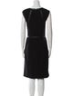 Lafayette 148 Bateau Neckline Knee-Length Dress