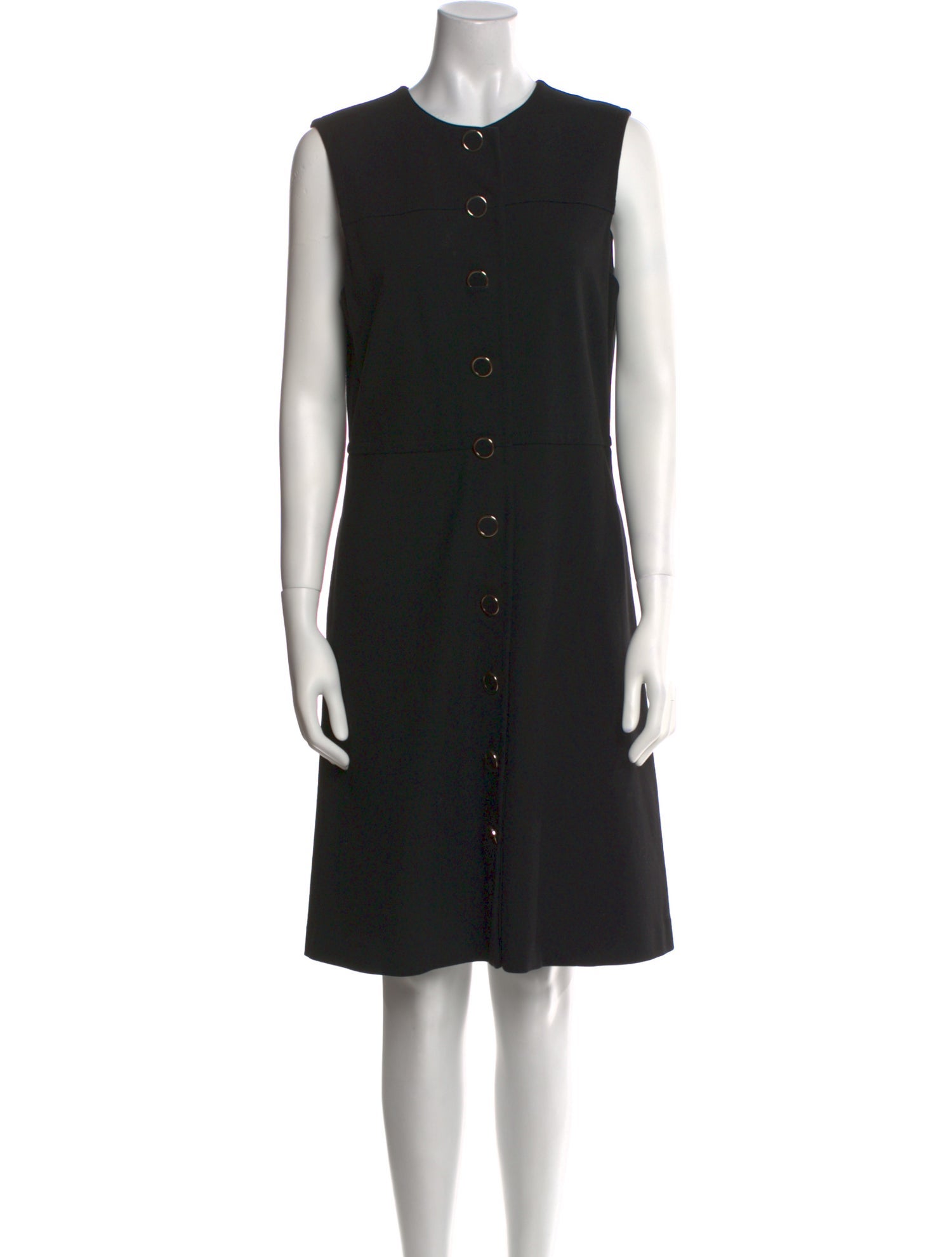 Lafayette 148 Crew Neck Knee-Length Dress