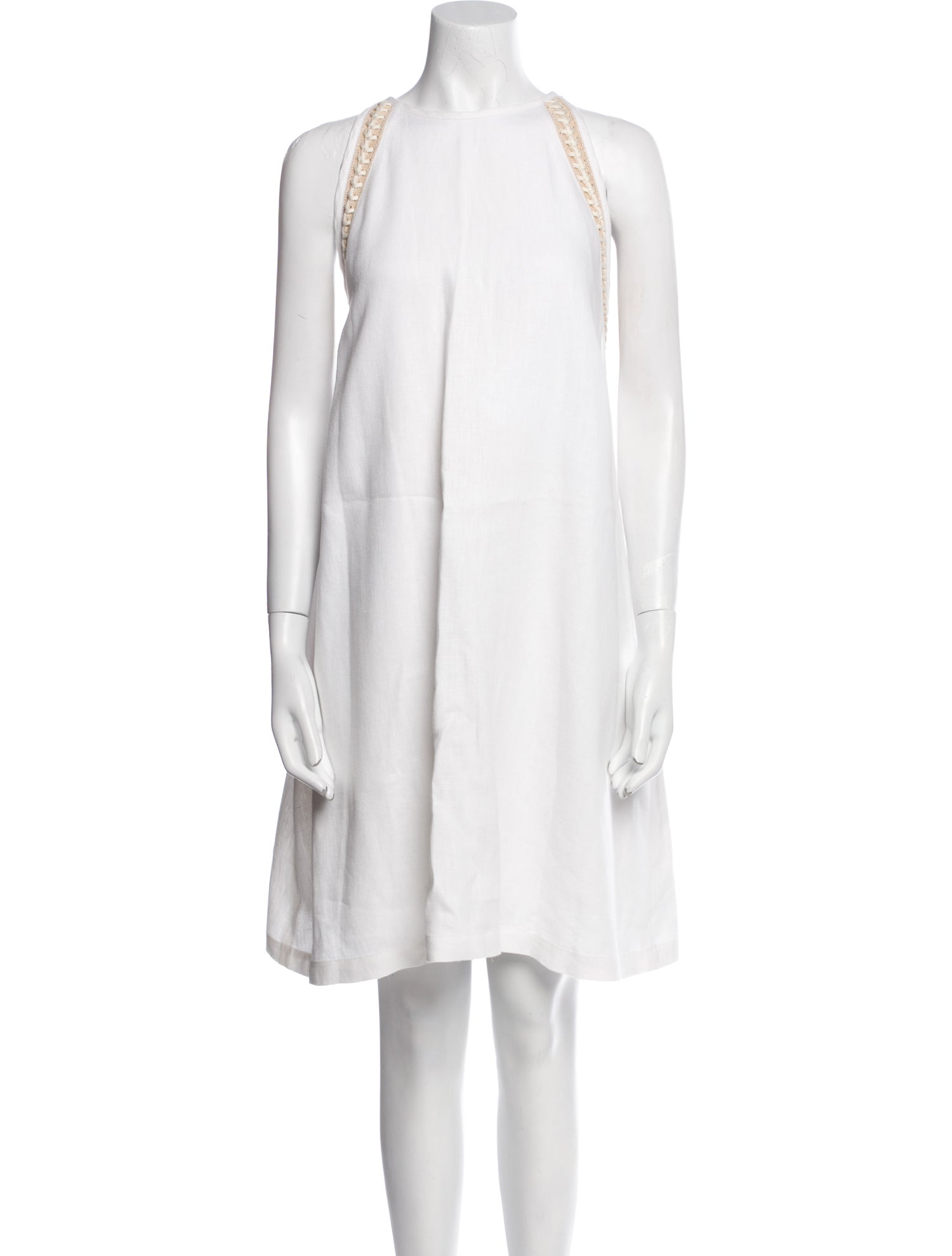 Lafayette 148 Linen Knee-Length Dress