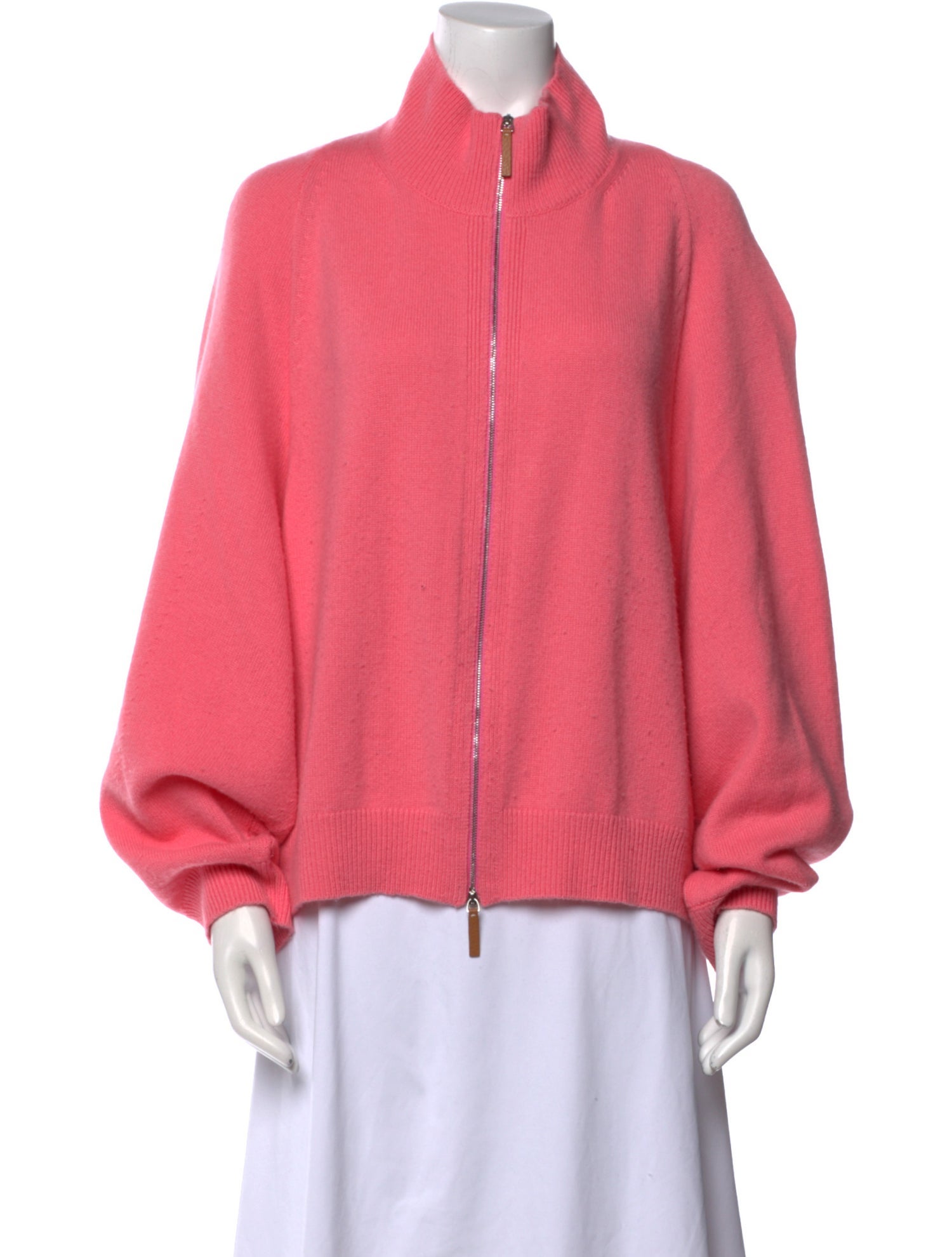 Lafayette 148 Cashmere Mock Neck Sweater